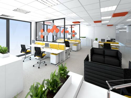 Vizualizace kanceláře Siko